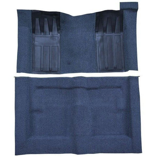 ACC Replacement Carpet Kit For 1971 Ford Torino GT 2DR Auto with 2 Bright Blue Inserts - CHOOSE COLOR