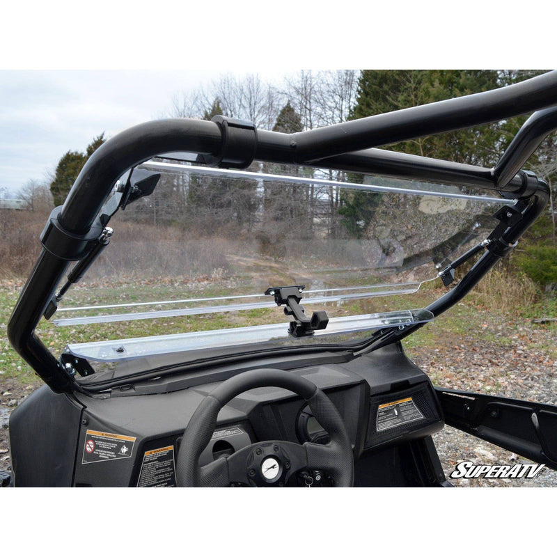Load image into Gallery viewer, SuperATV Arctic Cat Wildcat Trail Scratch Resistant Flip Windshield FWS-AC-T-70
