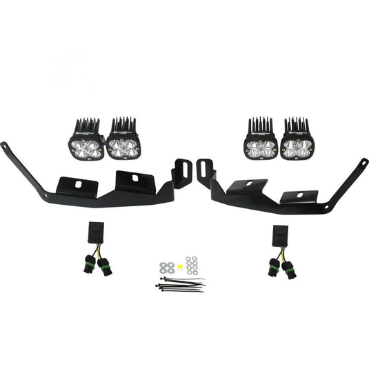 Baja Designs Headlight Kit Squadron Pro Series Multi Pattern Clear Lens 447013