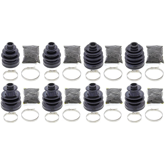 Complete Front & Rear Inner & Outer CV Boot Repair Kit Outlander 1000 XT 4X4 12