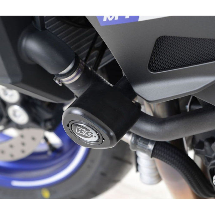 R&G Racing Black Aero Style Crash Protection Bobbins For 2018-2024 Yamaha MT-10