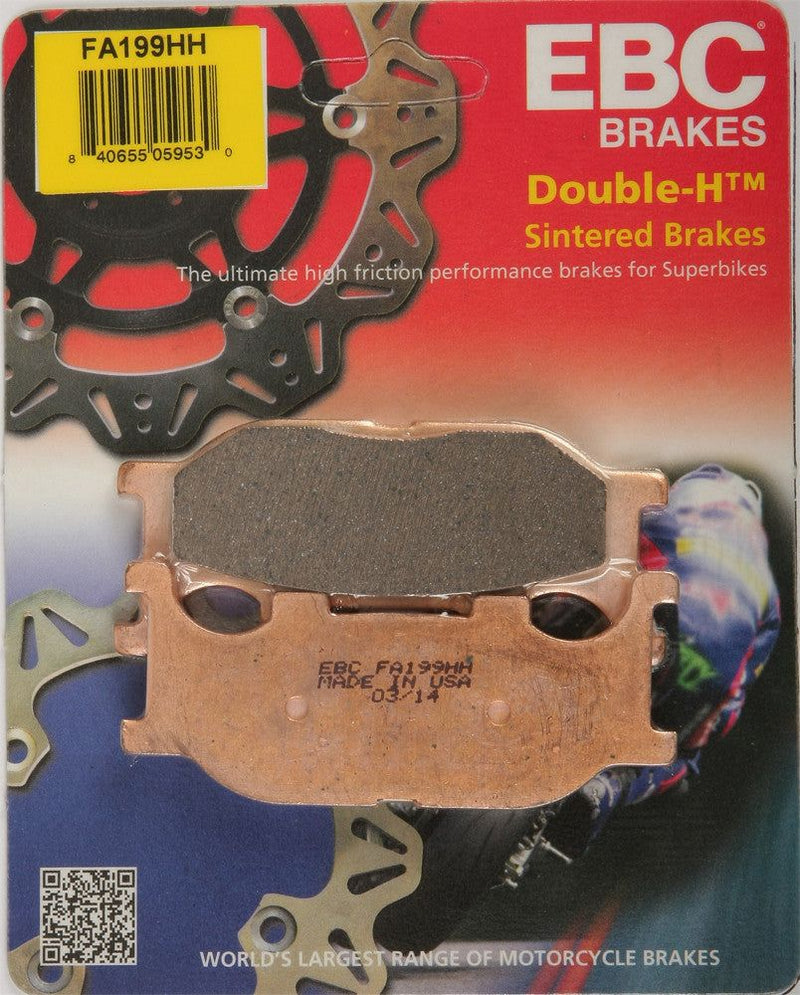 Load image into Gallery viewer, EBC 1 Pair Sintered HH Race Formula Brake Pads MPN FA199HH
