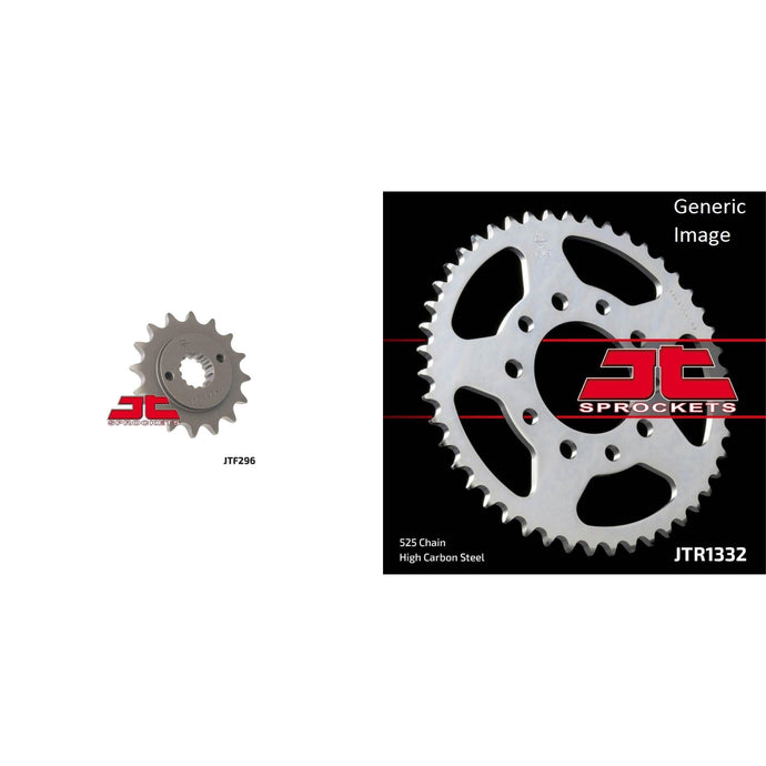 Front & Rear Sprocket Kit for Street HONDA Shadow, VT600CD (VLX) 1993-2007