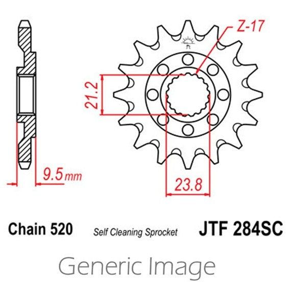 Load image into Gallery viewer, Front &amp; Rear Steel Sprocket Kit for ATV/UTV HONDA TRX450R 2006-2007
