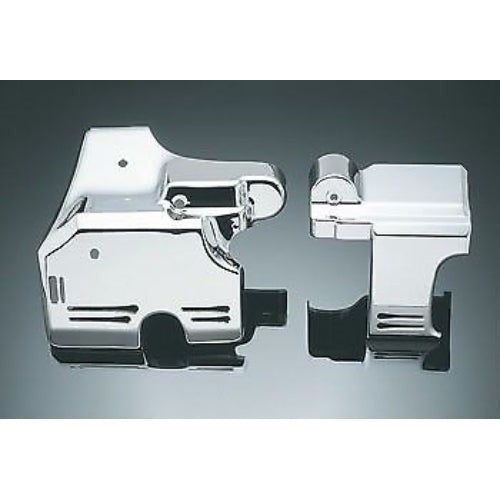 Load image into Gallery viewer, Kuryakyn Chrome Transmission Side Top Cover Accent Trim Set Honda Valkyrie 97-04
