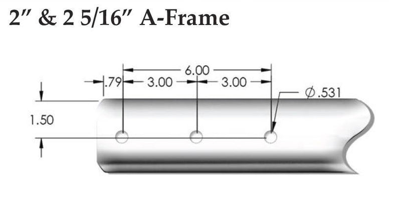 Load image into Gallery viewer, Demco EZ-Latch Bolt-on 50 Degree A-Frame Coupler - Silver Powder Coat - 10,000 GVWR - 2" Ball
