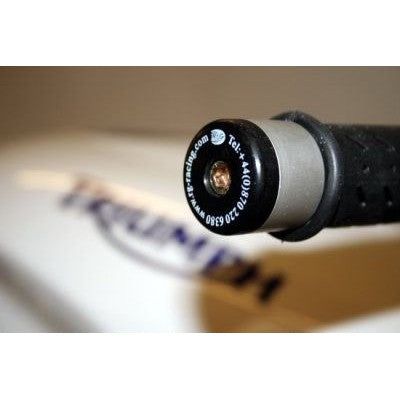 Load image into Gallery viewer, R&amp;G Racing Black Bar End Sliders For 1997-1998 Triumph Daytona T595
