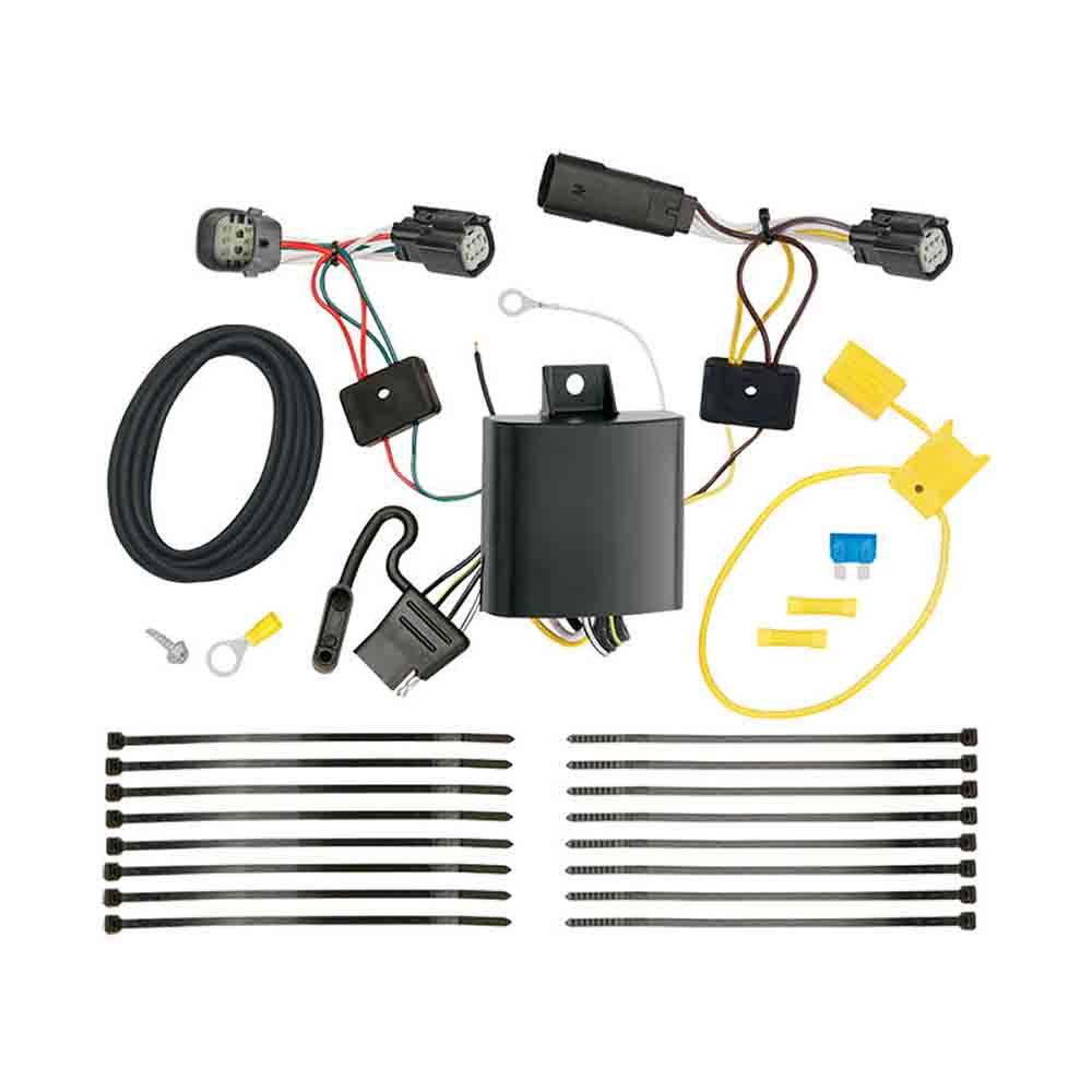 T-One T-Connector Harness, 4-Way Flat, w/Circuit Protected ModuLite HD Module fits Select Buick Encore (Except GX)