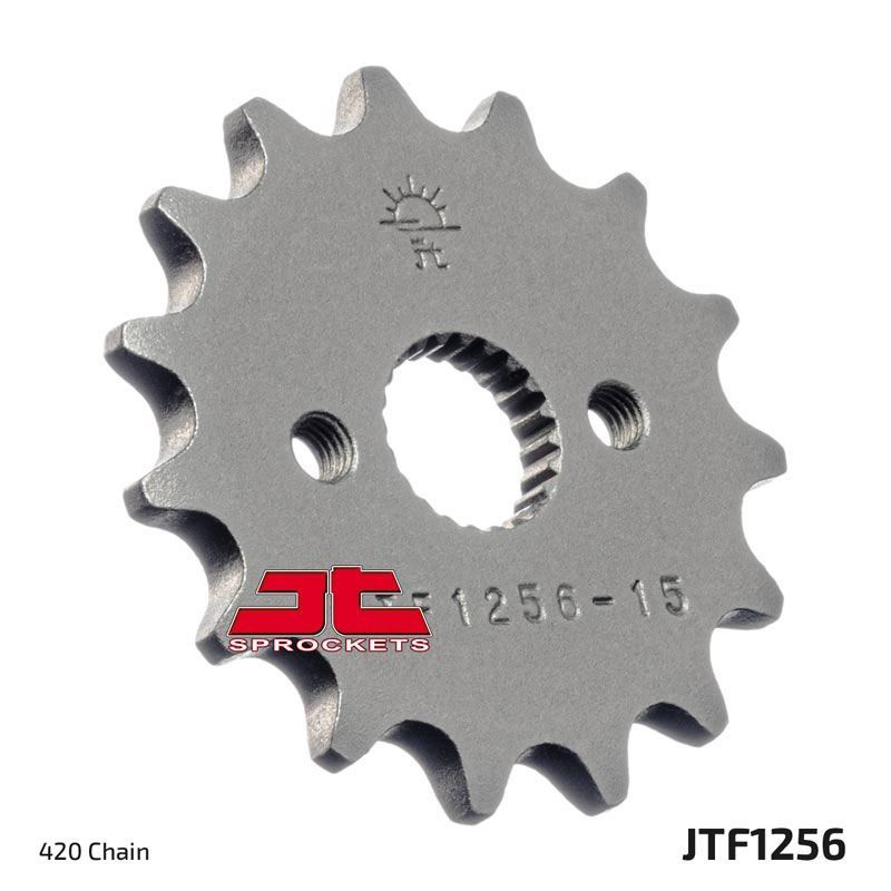 Load image into Gallery viewer, JT Sprockets Front Steel Countershaft Sprocket 14 Tooth 14T 420 Chain
