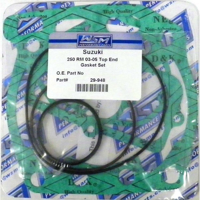 Load image into Gallery viewer, WSM Top End Gasket Kit For Suzuki 250 RM 03-04 29-948
