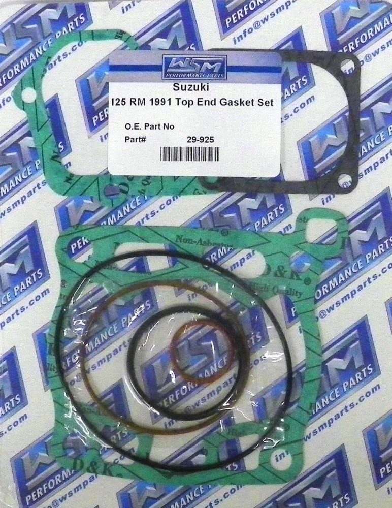 Load image into Gallery viewer, WSM Top End Gasket Kit For Suzuki 125 RM 1991 29-925
