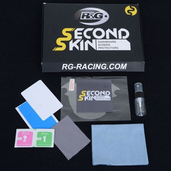 R&G Racing Clear Dashboard Screen Protector Kit For 2020-2024 Triumph Daytona 765 Moto2
