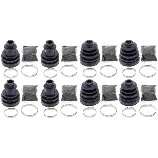 Complete Front & Rear Inner & Outer CV Boot Repair Kit LSV ELECTRIC 4X4 11-12