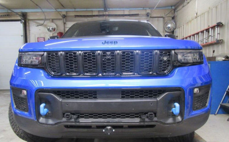 Load image into Gallery viewer, Blue Ox Alpha Tow Bar (8,500 lbs. cap.) &amp; Baseplate Combo fits Select Jeep Grand Cherokee WL W/ Tow Hooks (Includes 4xe, ACC &amp; Shutters) &amp; Select Grand Cherokee L Overland
