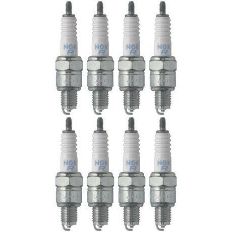 Set of 8 NGK Standard Spark Plugs for Kawasaki KLX110 2014-2002 Engine 110cc