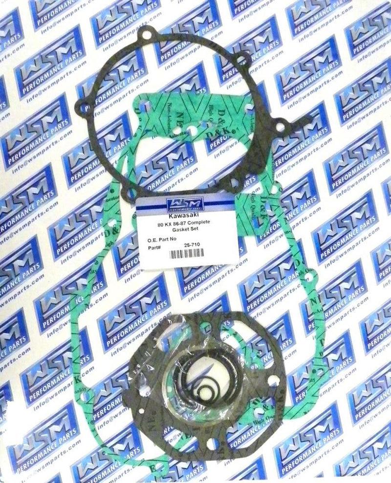 Load image into Gallery viewer, WSM Complete Gasket Kit For Kawasaki 80 KX 86-87 25-710
