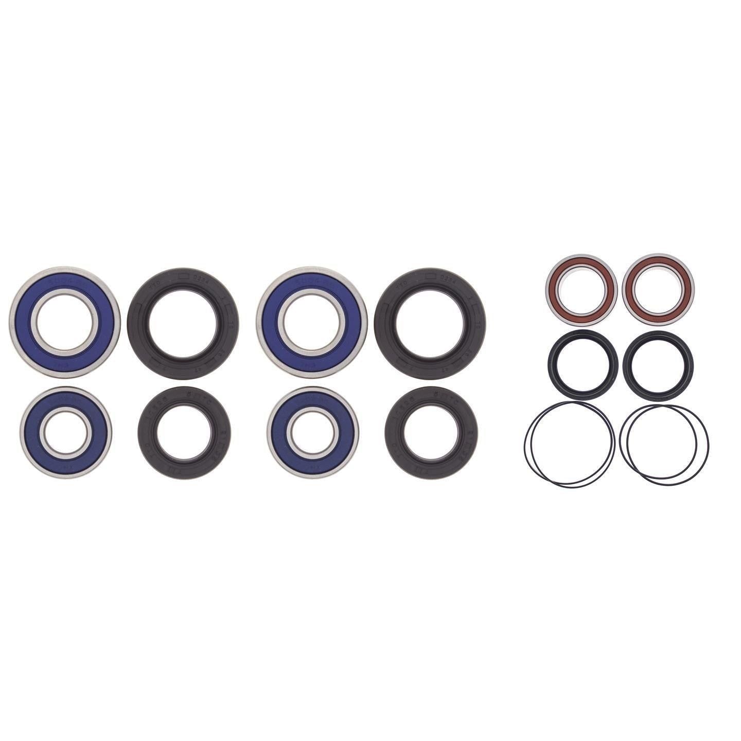 Bearing Kit for Front and Rear Wheels fit Yamaha YFZ450R 09-16