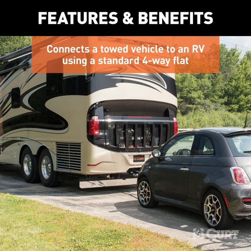 Load image into Gallery viewer, Custom Towed-Vehicle RV Wiring Harness Fits Select Ram 2500, 3500 with LED Taillights Only
