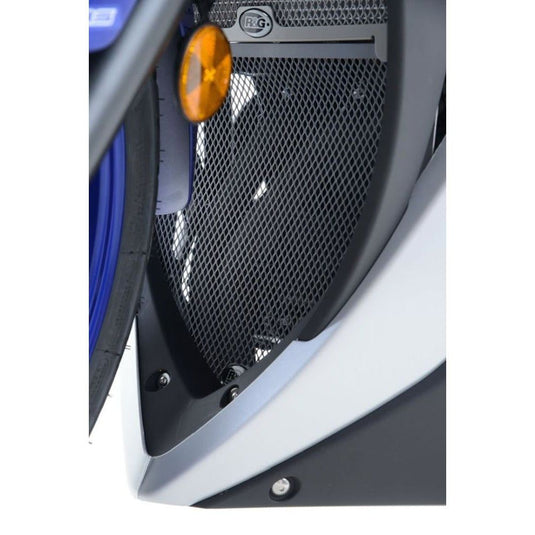 R&G Racing Red Downpipe Grill For 2015-2018 Yamaha YZF R3
