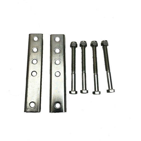 Fulton Marine Trailer Jack, 1,200 lbs. Capacity, Side Wind, Bolt-On Side Mount, 10 in. Travel