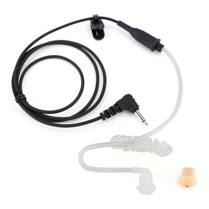 Rugged Radios Listen-Only Acoustic Ear Piece Tube with 3.5mm plug EAR-LSO-3.5HP