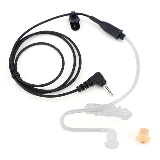 Rugged Radios Listen-Only Acoustic Ear Piece Tube with 3.5mm plug EAR-LSO-3.5HP