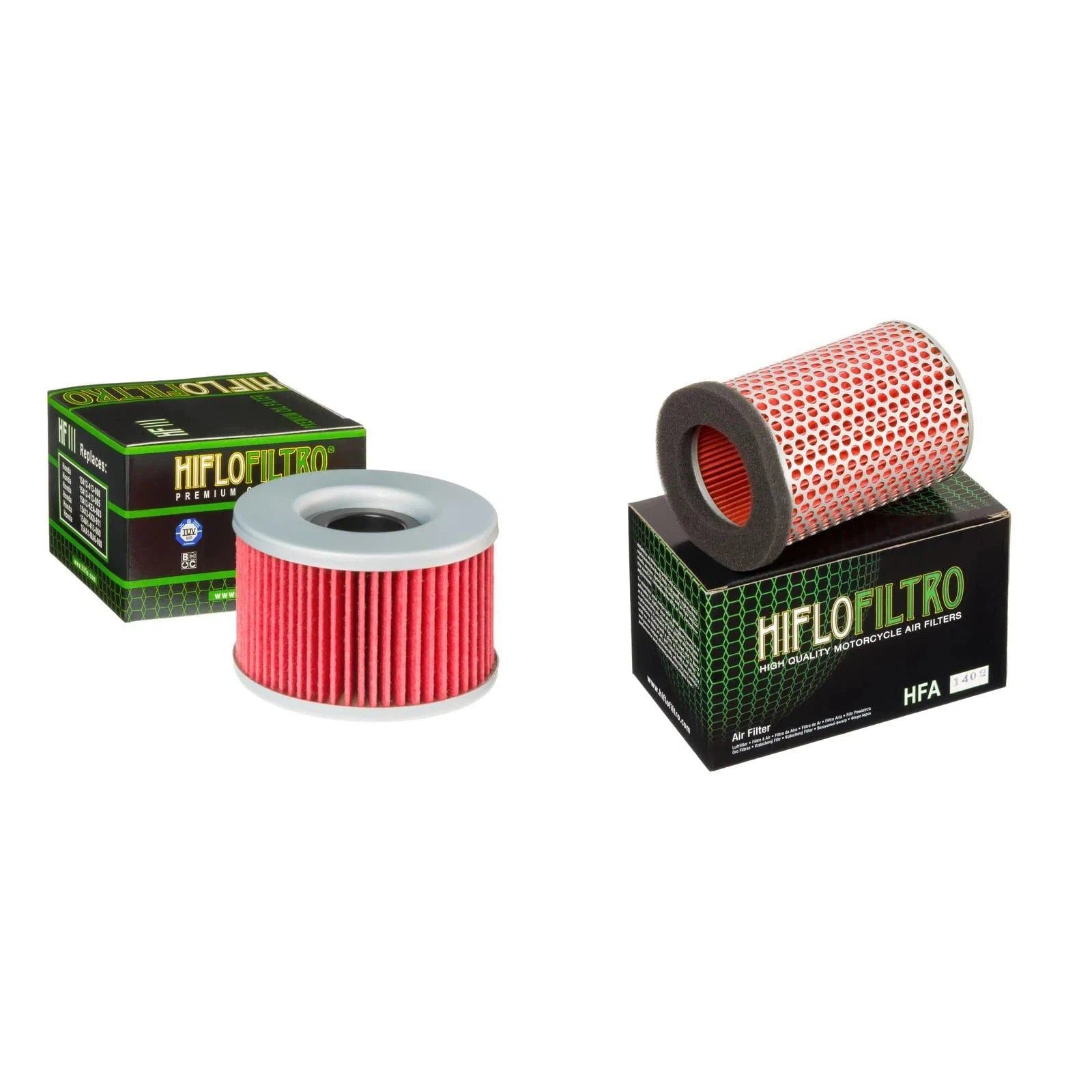 HIFLO FILTRO Oil and Air Filter Kit for HONDA GL500 I Interstate 81-82