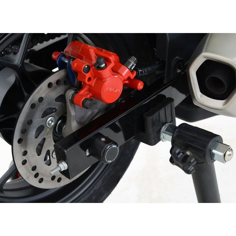Load image into Gallery viewer, R&amp;G Racing Black Spindle Sliders For 2022-2024 Honda Dax 125
