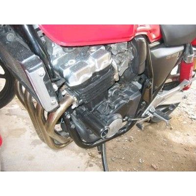 Load image into Gallery viewer, R&amp;G Racing Black Classic Style Crash Protectors For 1992-2022 Honda CB250 Hornet
