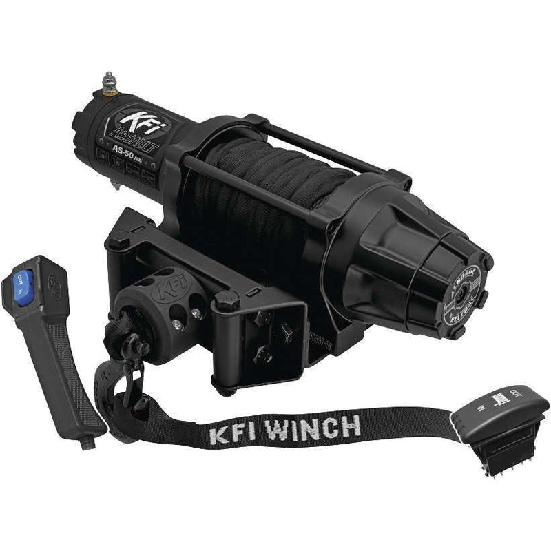 Load image into Gallery viewer, KFI 5000 Assault Series Winch; Wide AS-50WX
