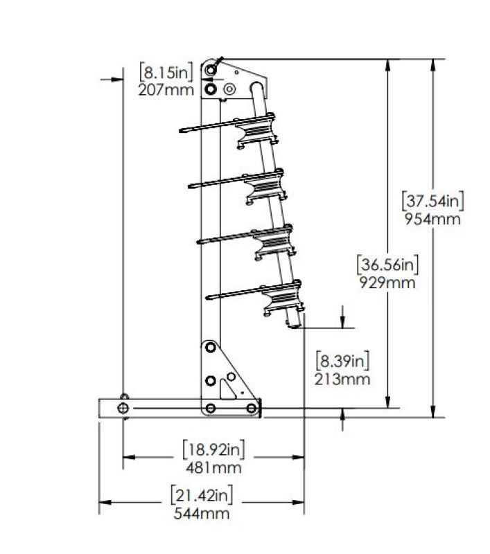 Load image into Gallery viewer, Swagman (63381) Trailhead RV 4-Bike Rack - RV Approved
