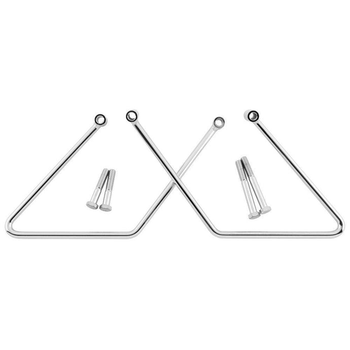 Bikers Choice Saddlebag Guard For - 302258 Without Hardware Pair Chrome
