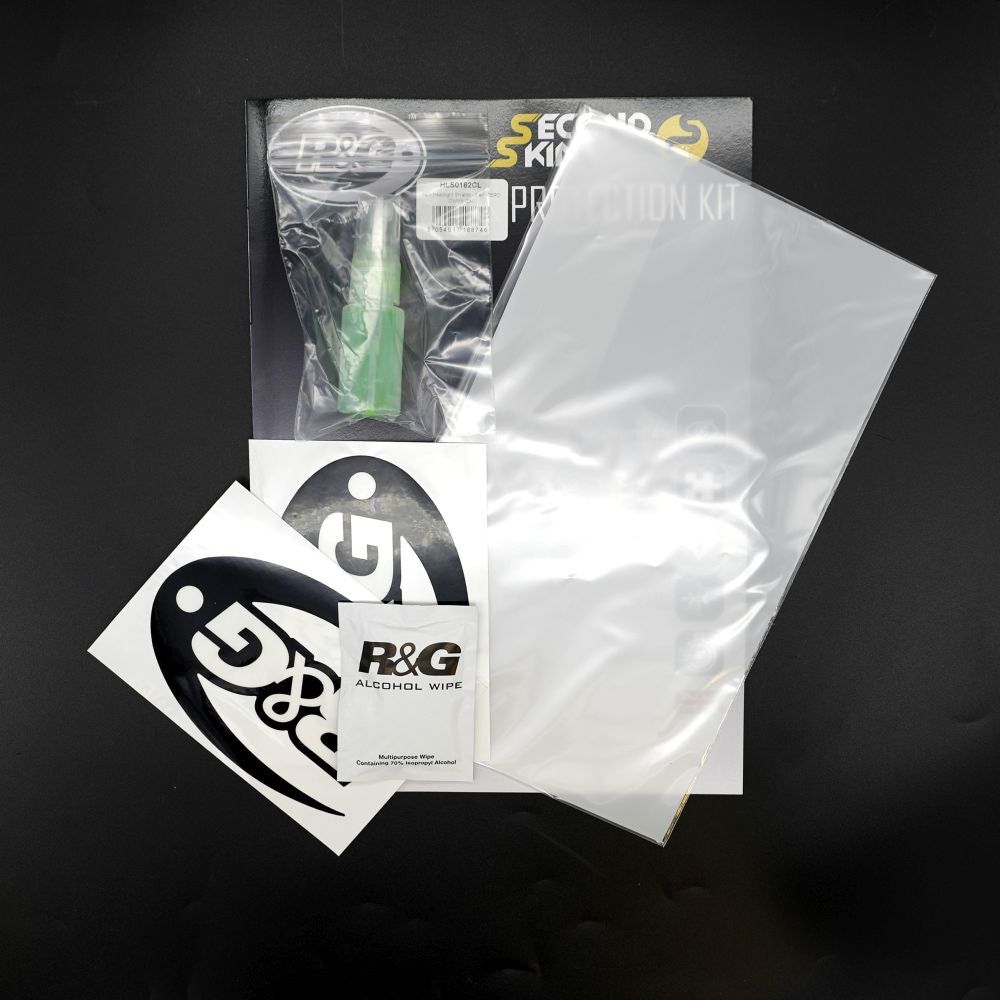 R&G Racing Clear Second Skin Headlight Shield For 2023-2024 Zero DSR/X ZF17.3