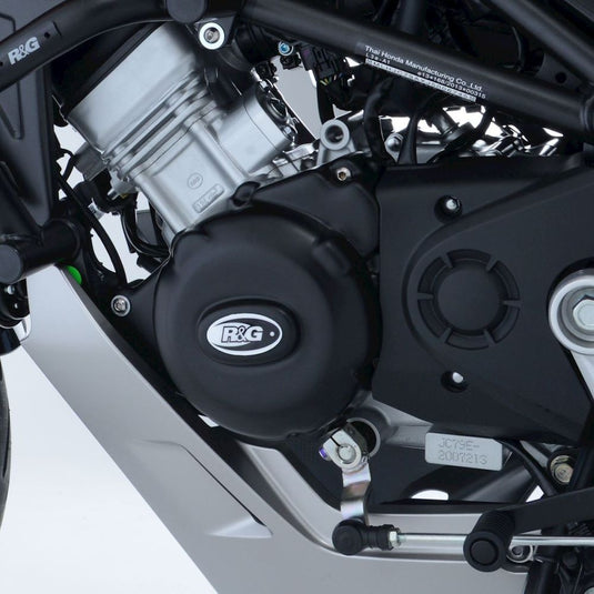 R&G Racing Black Engine Case Cover LHS For 2018-2020 Honda CB125R ECC0264BK