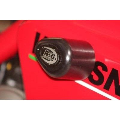 Load image into Gallery viewer, R&amp;G Racing Black Aero Style Crash Protection Bobbins For 2007-2008 Ducati 1098 S
