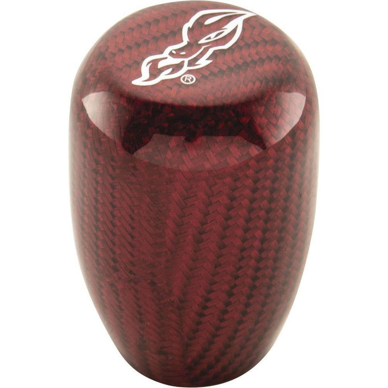 Load image into Gallery viewer, DragonFire Racing Shifter Knobs Short Red Carbon Fiber - 04-0907
