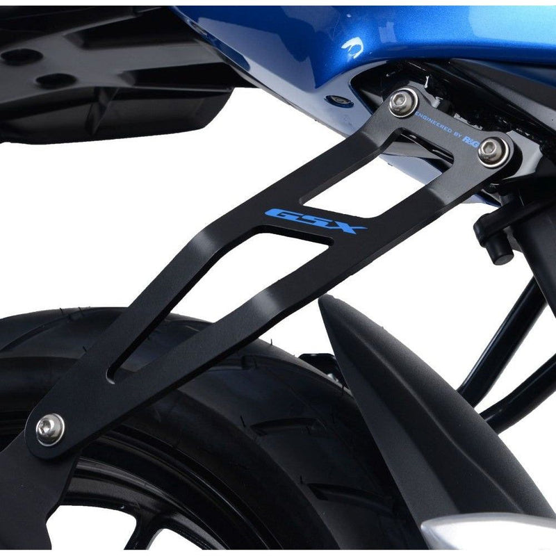 Load image into Gallery viewer, R&amp;G Racing Blue Exhaust Hanger For 2017-2024 Suzuki GSX-R125
