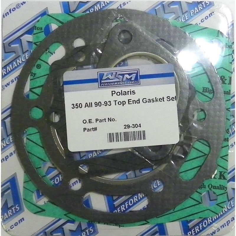 Load image into Gallery viewer, WSM Top End Gasket Kit For Polaris 350 90-93 29-304
