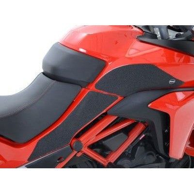 Load image into Gallery viewer, R&amp;G Racing Clear Tank Traction Grips For 2015 Ducati Multistrada 1200
