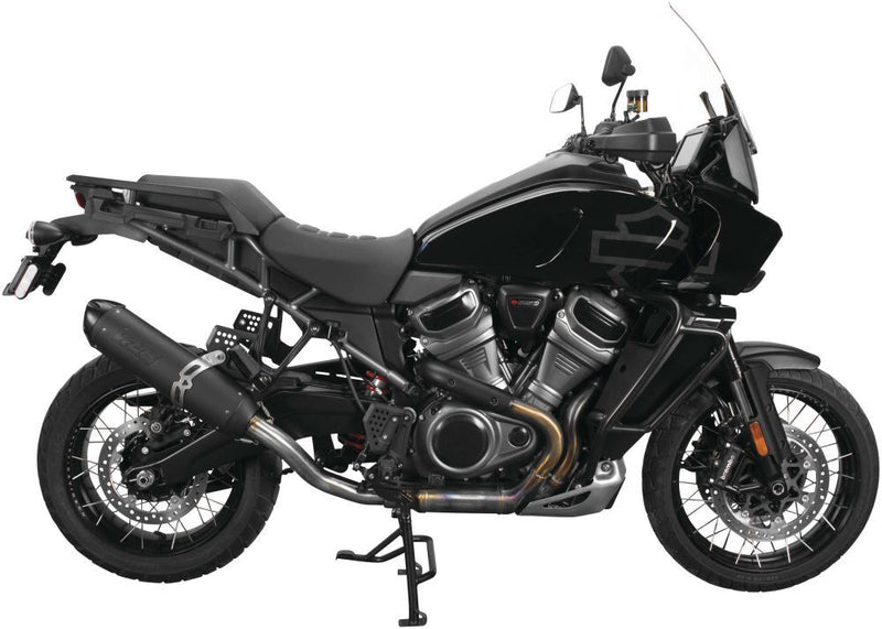 Load image into Gallery viewer, Two Brothers Racing S1R Series Black Slip-On System For Harley-Davidson Pan America 1250 2021
