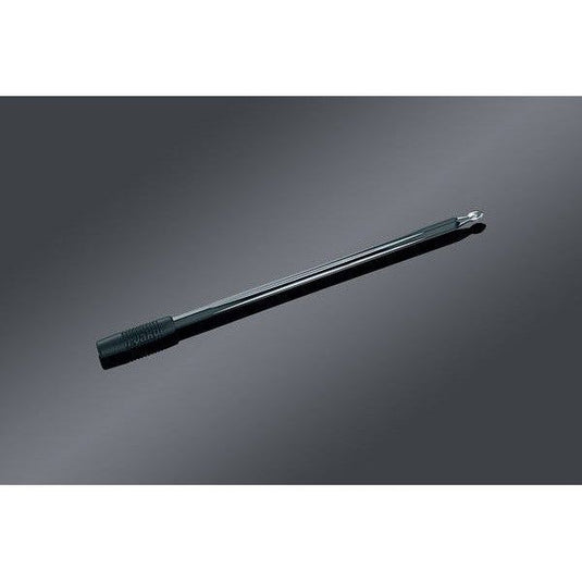 Kuryakyn Black Hex Grooved Billet Radio Stereo Antenna Harley Touring 1989-2017