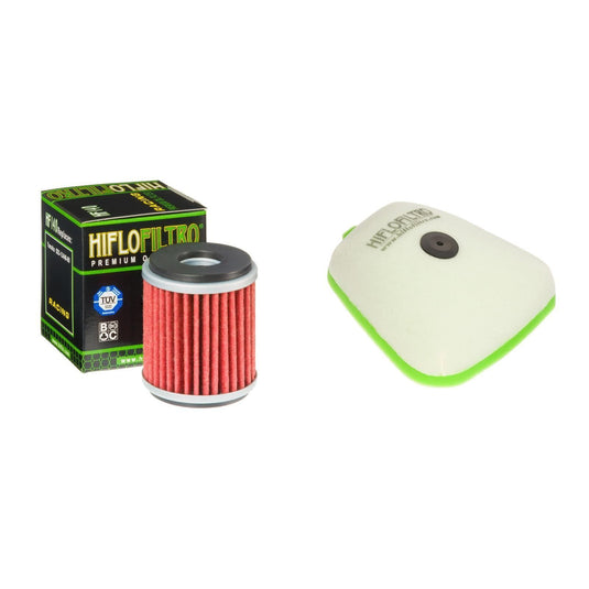 HIFLO FILTRO Oil and Air Filter Kit for YAMAHA YZ250 F-E,F,G 14-16