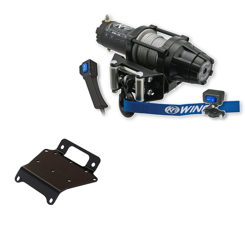 Load image into Gallery viewer, KFI Winch Kit For Yamaha Kodiak 400 4x4 2000-2002
