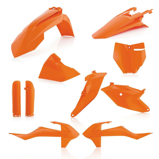 Acerbis 16 Orange Full Plastic Kit for KTM - 2686025226