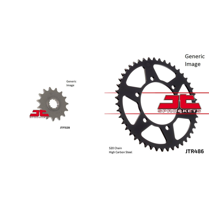 Load image into Gallery viewer, Front &amp; Rear Sprocket Kit for Street KAWASAKI EX300 Ninja 2013-2016
