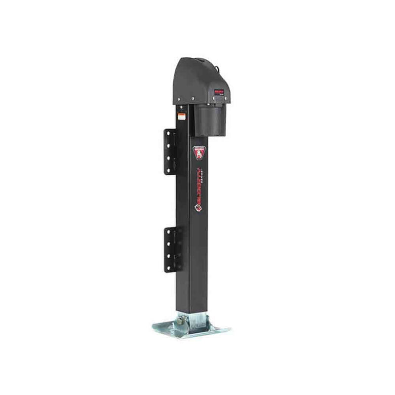 Load image into Gallery viewer, Bulldog Velocity Series Powered Trailer Jack, Side Mount, 12,000 lbs. Support Capacity, Bolt-On, 24 in. Travel
