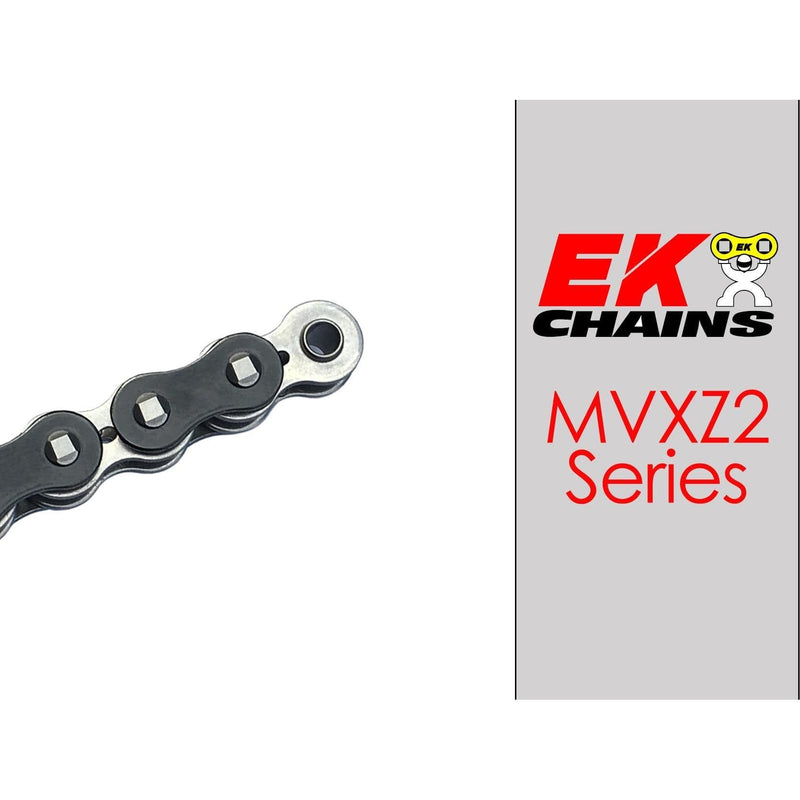Load image into Gallery viewer, EK 525-MVXZ2 Motorcycle Drive Chain (Specify Links and Color) Rivet Master Link
