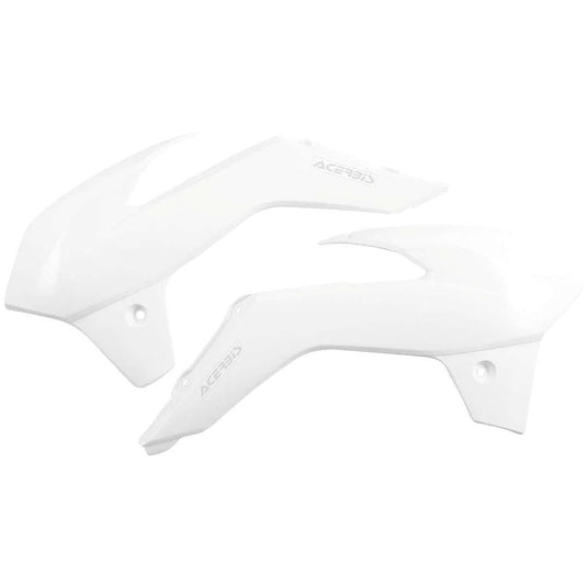 Acerbis White Radiator Shrouds for KTM - 2314260002