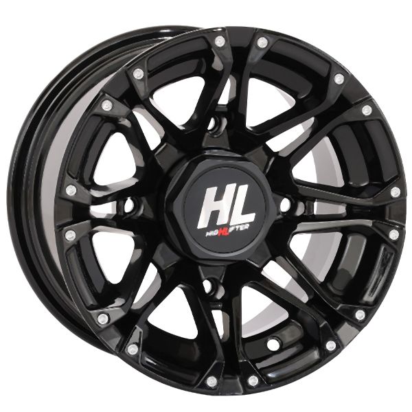 Load image into Gallery viewer, High Lifter 14x7 4/110 4+3 Gloss Black HL3 Wheel 14HL03-1210
