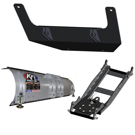KFI UTV Snow Plow Kit For John Deere Gator XUV 835E 4X4 2018-2024
